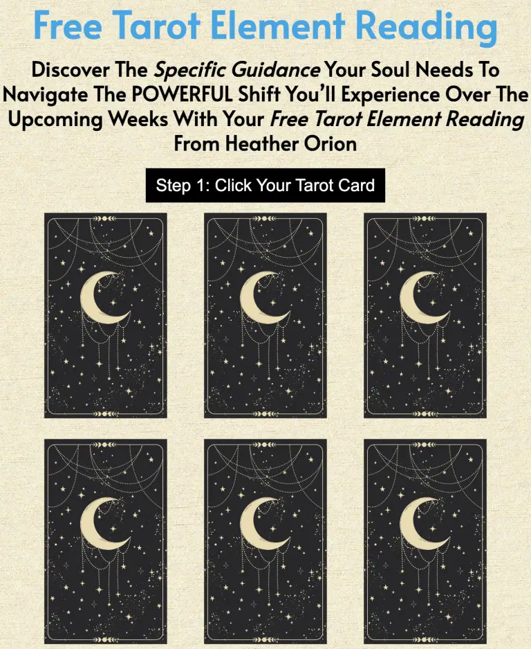 Read more about the article Free Tarot Element Reading